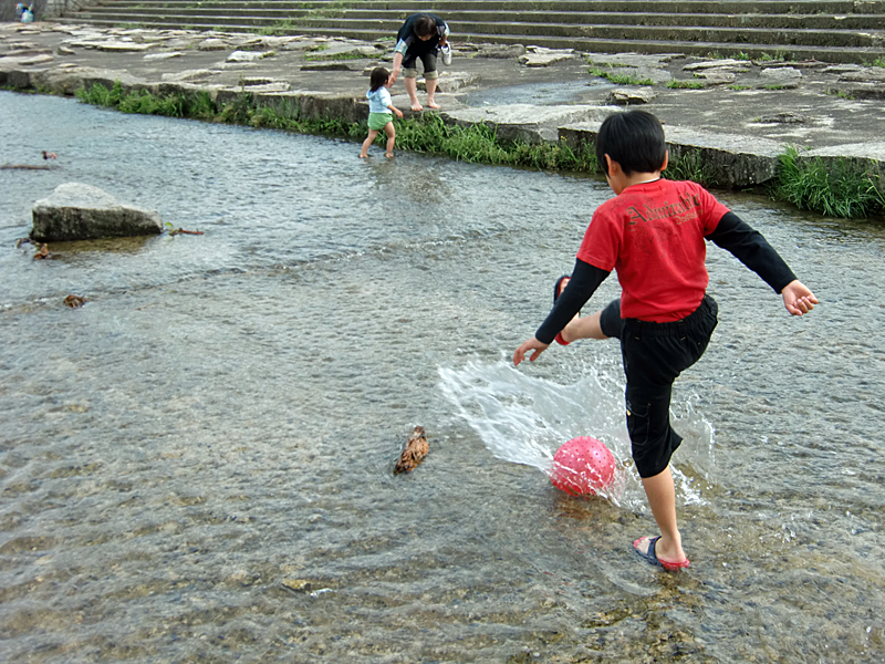 希望が丘文化公園(滋賀県) 水遊び