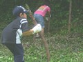 アクトパル宇治でタケノコ掘り