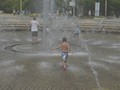 鶴見緑地公園の水遊び場