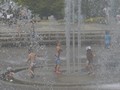 鶴見緑地公園の水遊び場