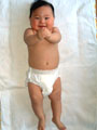 生後7ヶ月の男の赤ちゃんの写真