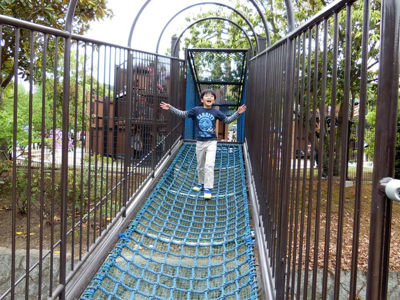 淡路島公園 ロープトンネル