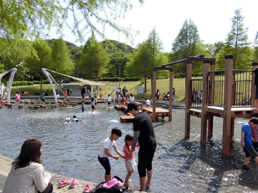 淡路島公園 水遊び