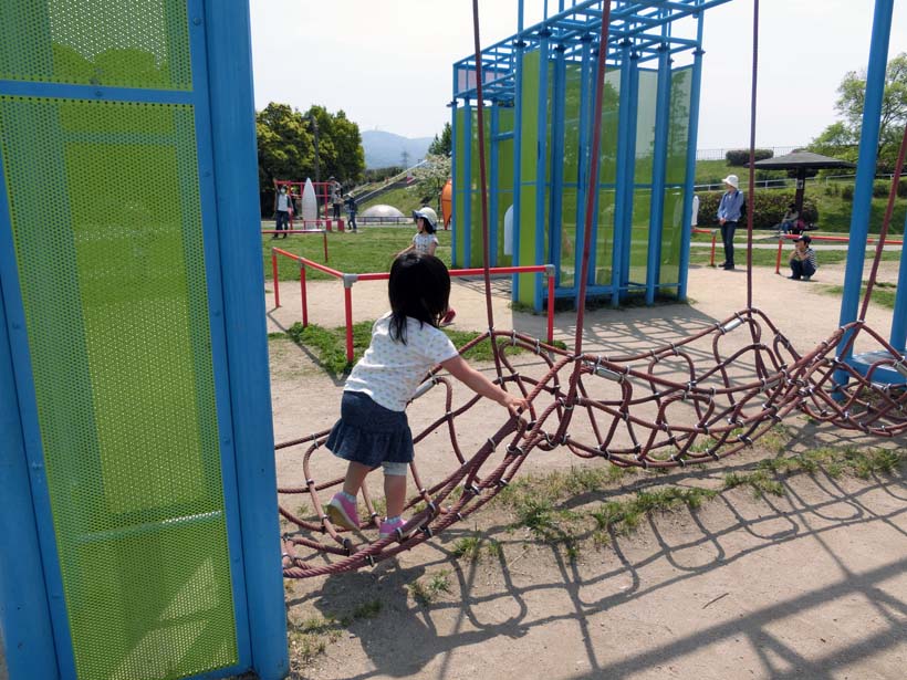 深北緑地公園 ロケット広場 幼児向け遊具