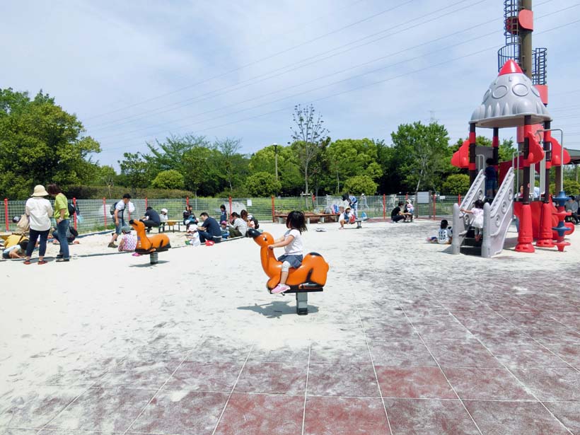 深北緑地公園 ロケット広場 砂場