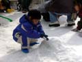 海遊館 雪遊び