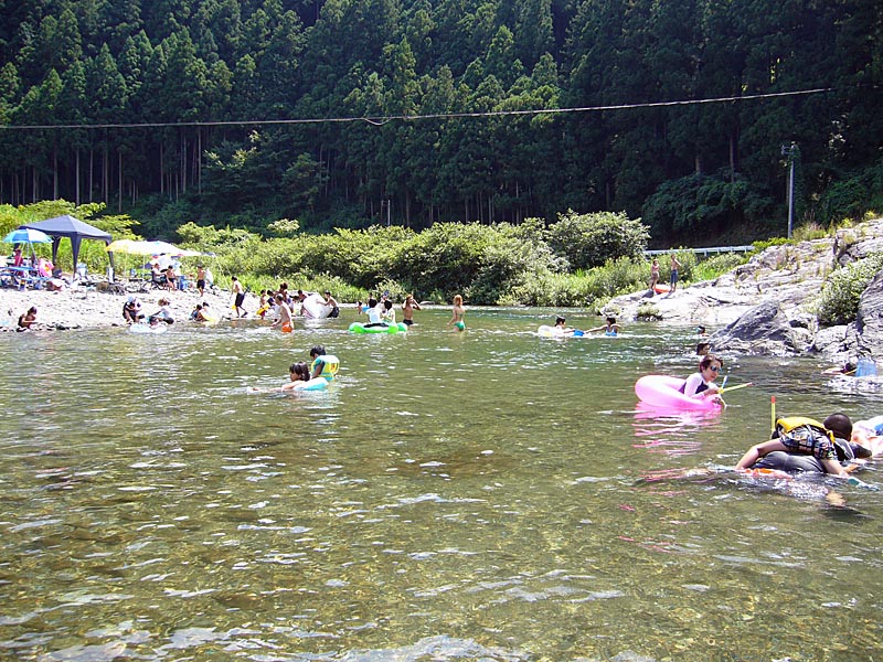 吉野川・丹生川 川遊び