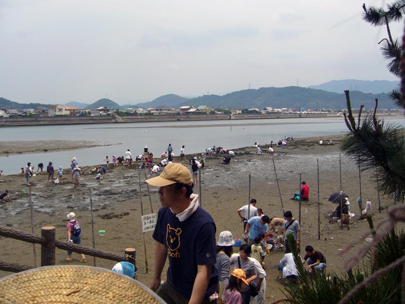 潮干狩り 片男波