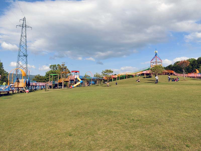 峰山途中ヶ丘公園 アスレチック遊具