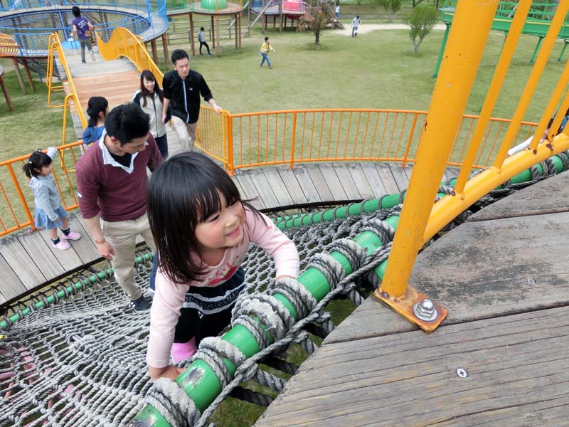 峰山途中ヶ丘公園 ロープジャングル