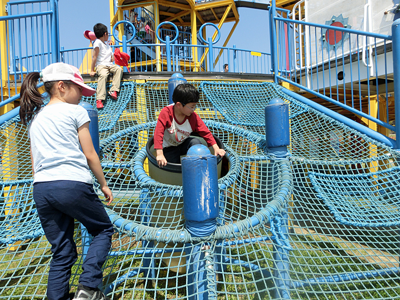 明石海峡公園 夢っこランド うず巻きネット