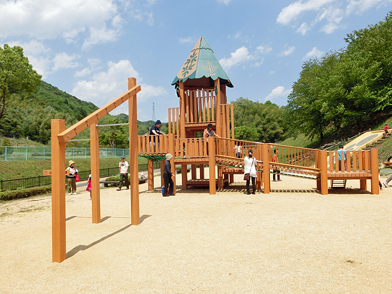 舞鶴 青葉山ろく公園 フィールドアスレチック