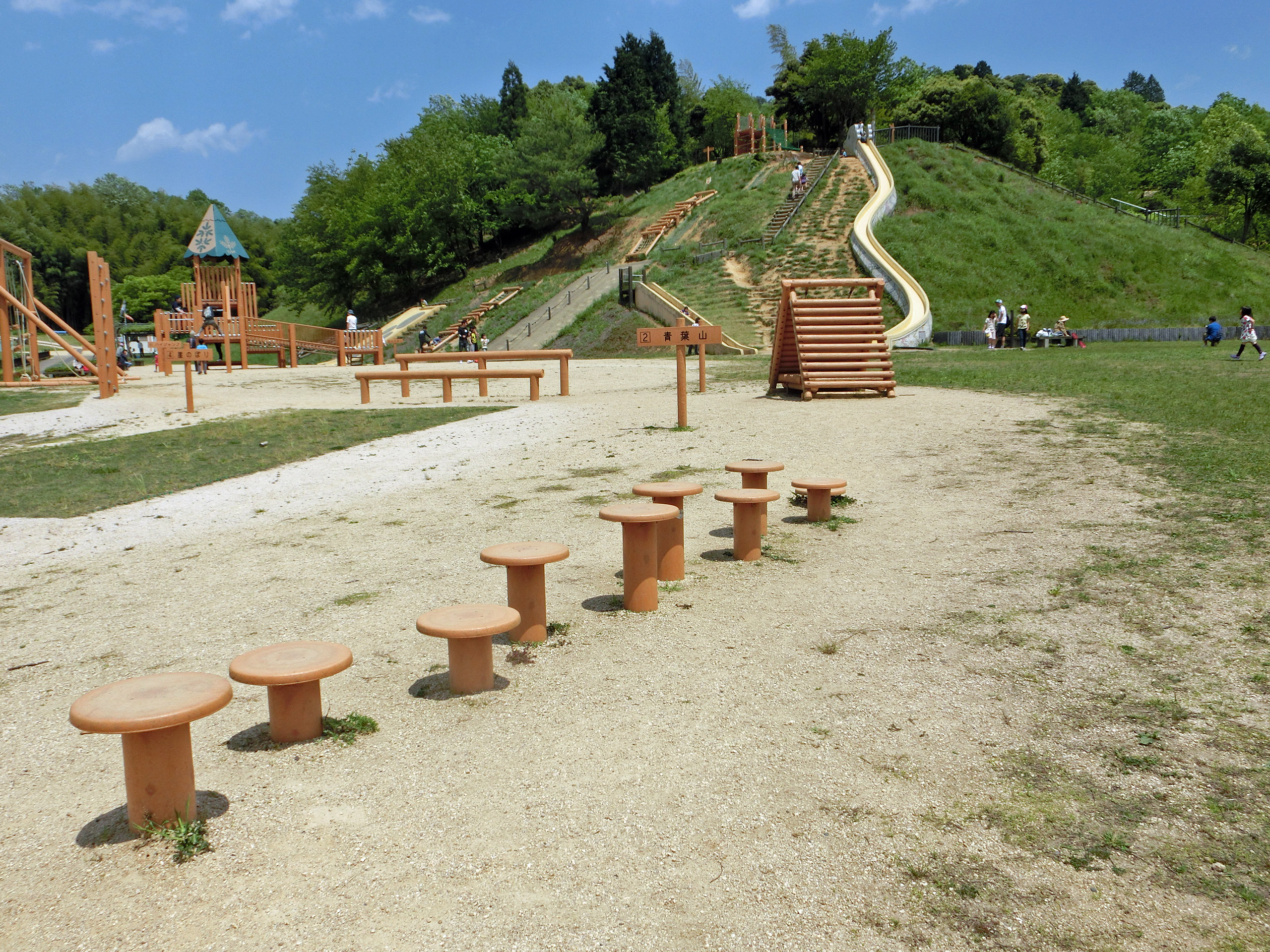 舞鶴 青葉山ろく公園 フィールドアスレチック