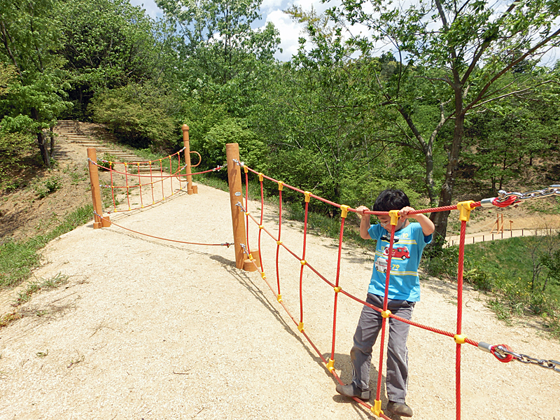 舞鶴 青葉山ろく公園 フィールドアスレチック