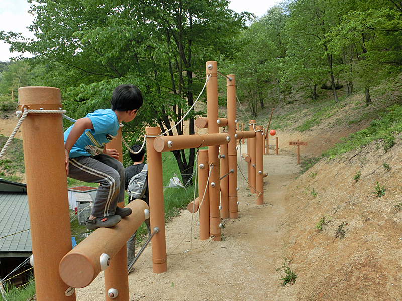 舞鶴 青葉山ろく公園 フィールドアスレチック