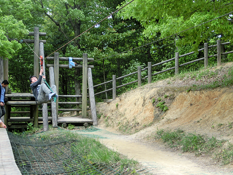 舞鶴 青葉山ろく公園 フィールドアスレチック