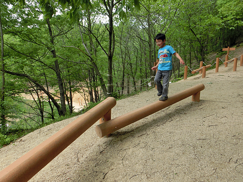 舞鶴 青葉山ろく公園 フィールドアスレチック