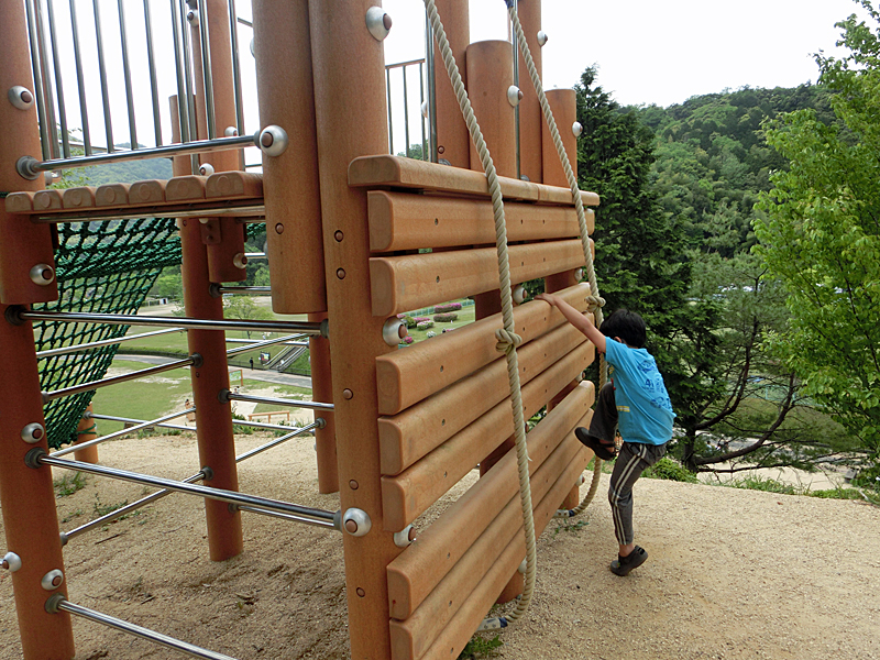 舞鶴 青葉山ろく公園 フィールドアスレチック