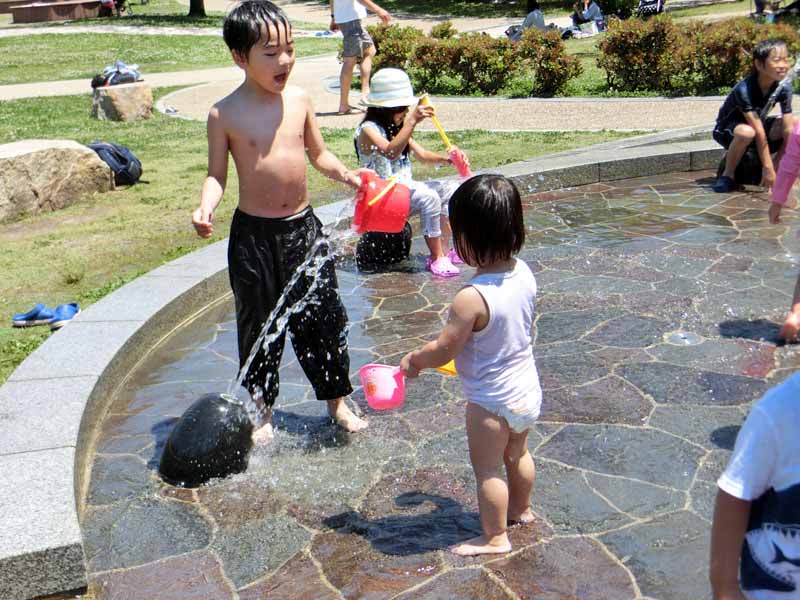 花園中央公園 噴水