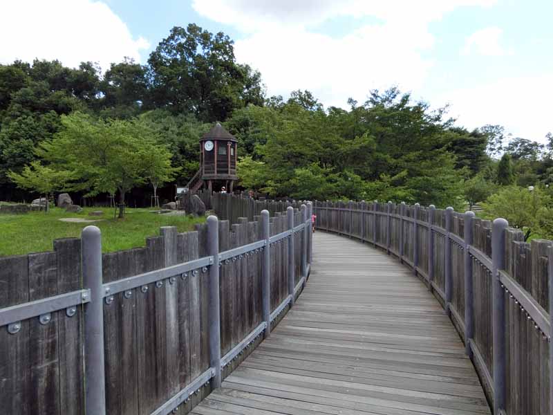 鴻ノ巣山公園(城陽市総合運動公園) バンクーバー砦 