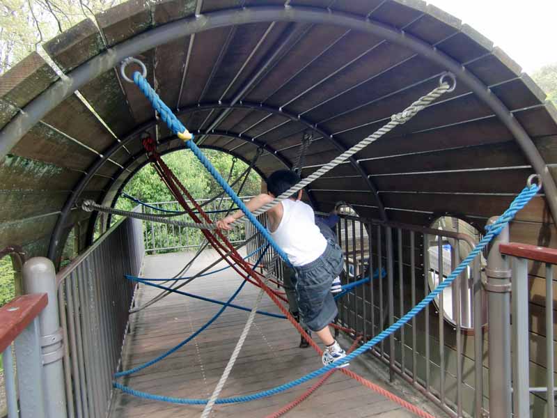 鴻巣山運動公園(城陽市総合運動公園) アスレチック遊具 