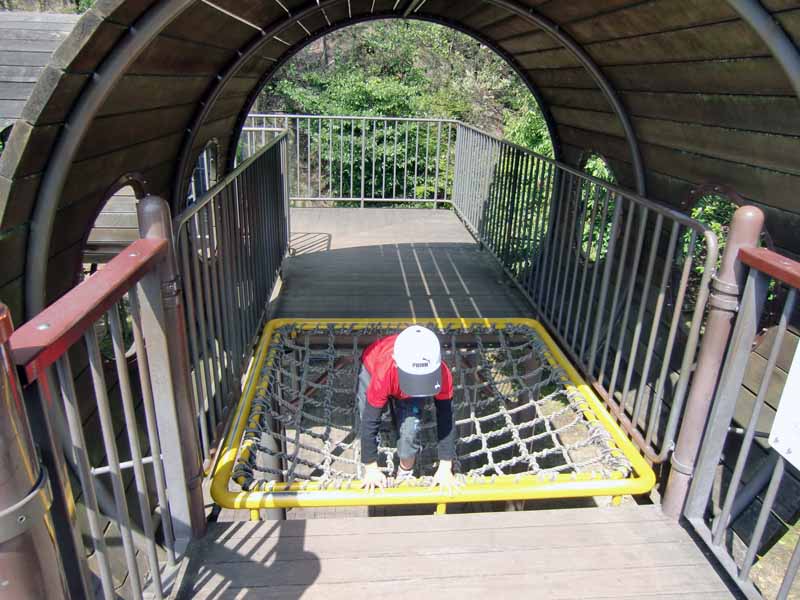 鴻巣山運動公園(城陽市総合運動公園) アスレチック遊具 