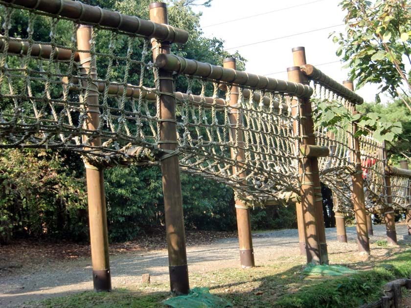 京都府立山城総合運動公園(太陽が丘) 緑の回廊・風の回廊・ジャングルネット