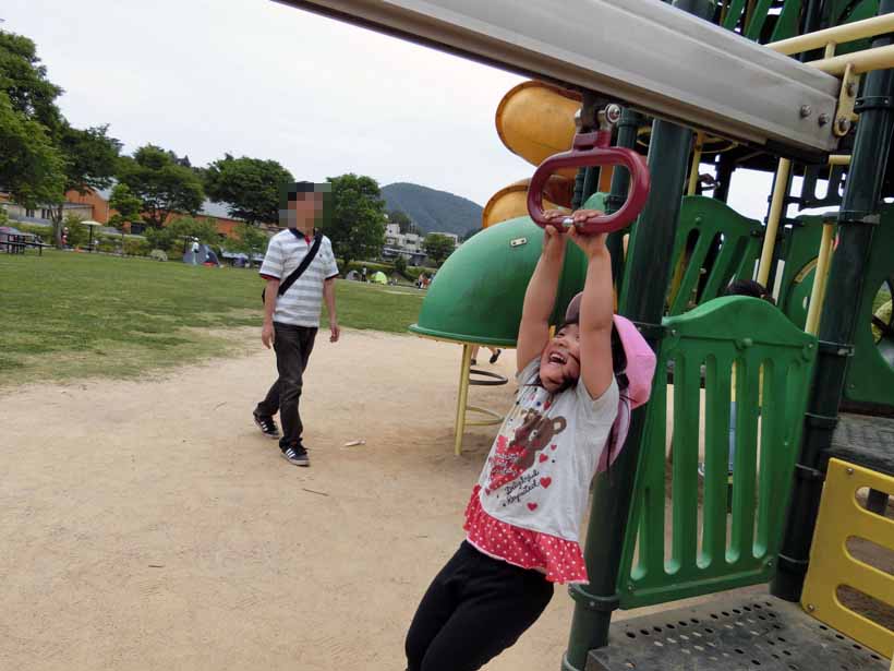 丹波自然公園 ゆらゆら橋 遊具