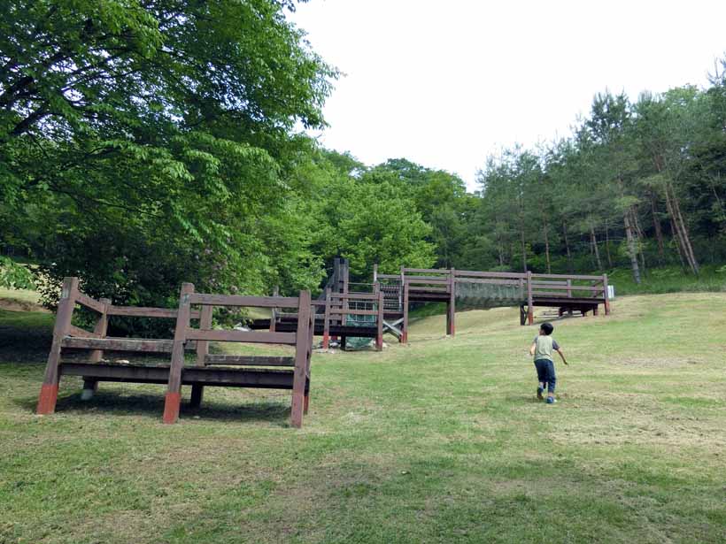 丹波自然公園 アスレチック遊具