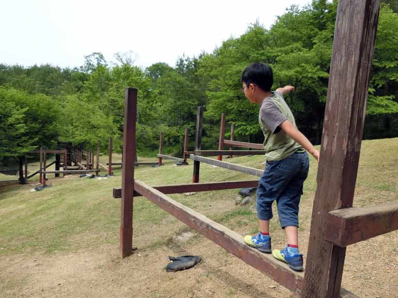 丹波自然公園 アスレチック遊具