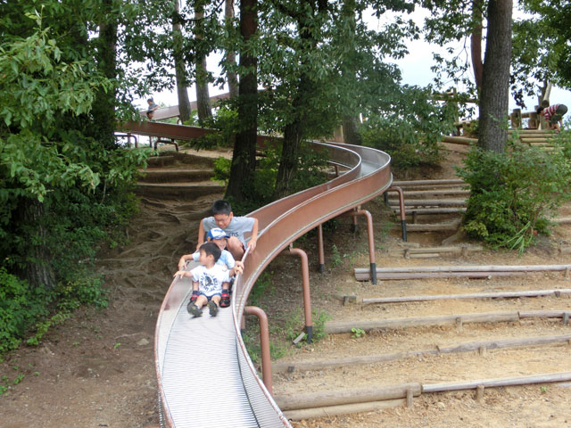 福井 恐竜博物館 公園 遊具